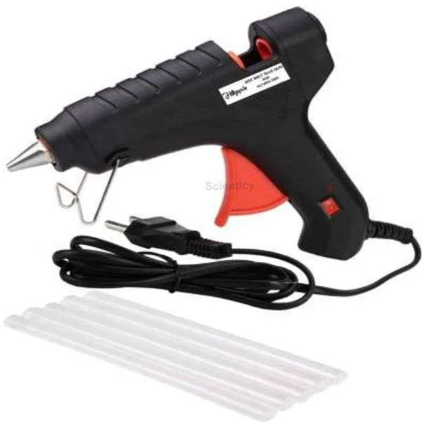 60W Glue Gun with 5 Glue Sticks (11 mm)