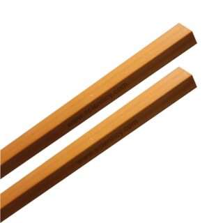 Brown PVC stick/Pultruded Square Carbon Fiber Tube 12x12mm(OD)x05mm(ID)x60cm(L)-2Pcs. useful for project