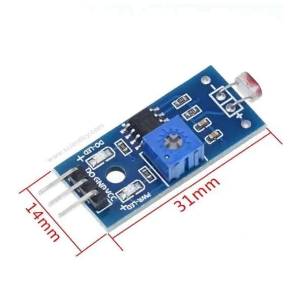 Digital LDR Module – 3 Pin good quality - Image 4