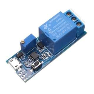 5V-30V Delay Relay Timer Module Trigger Delay Switch Micro USB Power Adjustable Relay Module