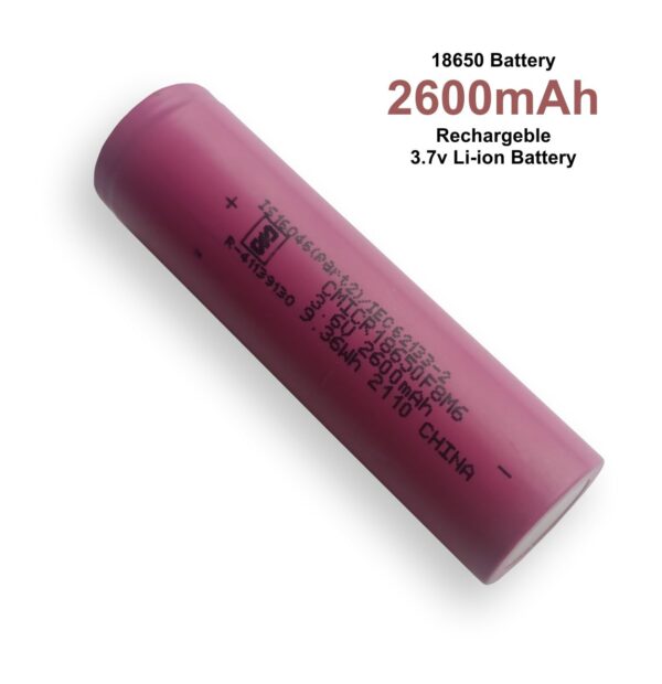 Good Quality 2600mAh (3C) 3.7 V 18650 Rechargeable Lithium Ion Battery/cell Hongli original