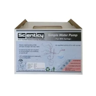 Simple Water pump_fun with syringe_DIY science kit
