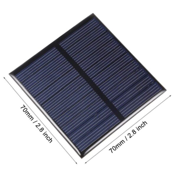6V 100mA Mini Solar Panel 70mmx70mm for science Project C
