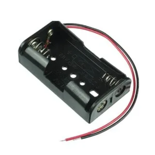 Battery Holder for 1.5V AA Battery 2 Cells