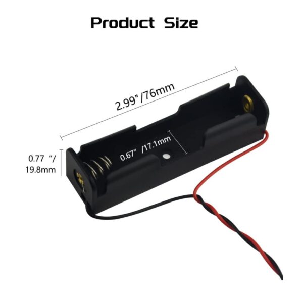 Battery Holder for Lithium-Ion 18650 x1 Cell_best quality