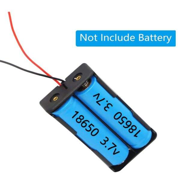 Battery Holder for Lithium-Ion 18650X2 Cell