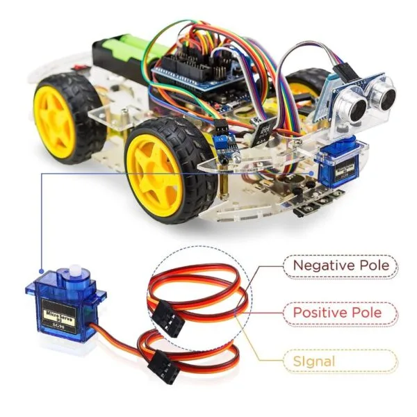 TowerPro SG90 Mini Servo Motor 180 Degree Rotation