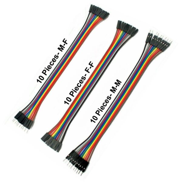 Jumper Wires 20cm 10Pieces pack AA