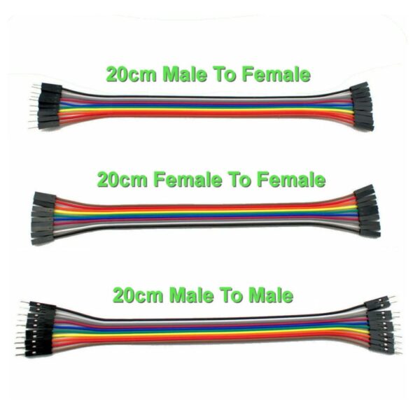 Jumper Wires 20cm 10Pieces pack B