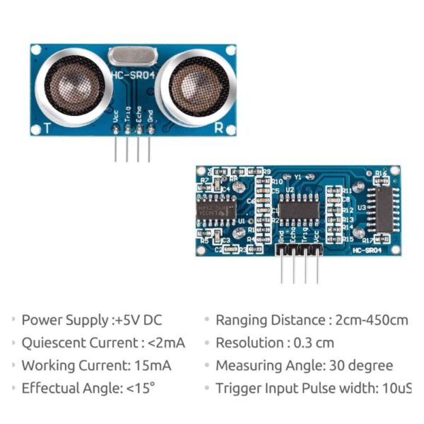 Ultrasonic Sensor Module HCSR04 D