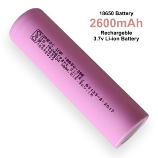Dmegc INR 18650 Lithium Ion 2600mAh 3.7v Rechargeable battery