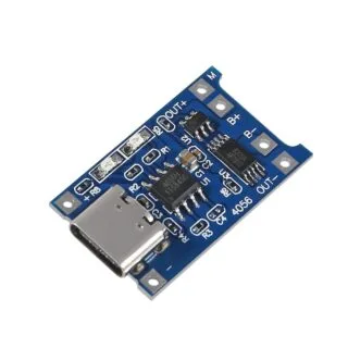 TP4056 1A Li-ion Lithium Battery Charging Module With Current Protection – Type C