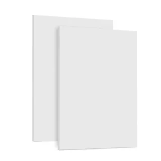 Pack of 2 premium 3mm white PVC sunboard sheets from Scienticy, ideal for building science exhibition models and DIY academic projects.