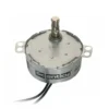 Silver-colored 5-6 RPM AC Synchronous Motor 220V with 4W power for air cooler swings and DIY projects by Scienticy.